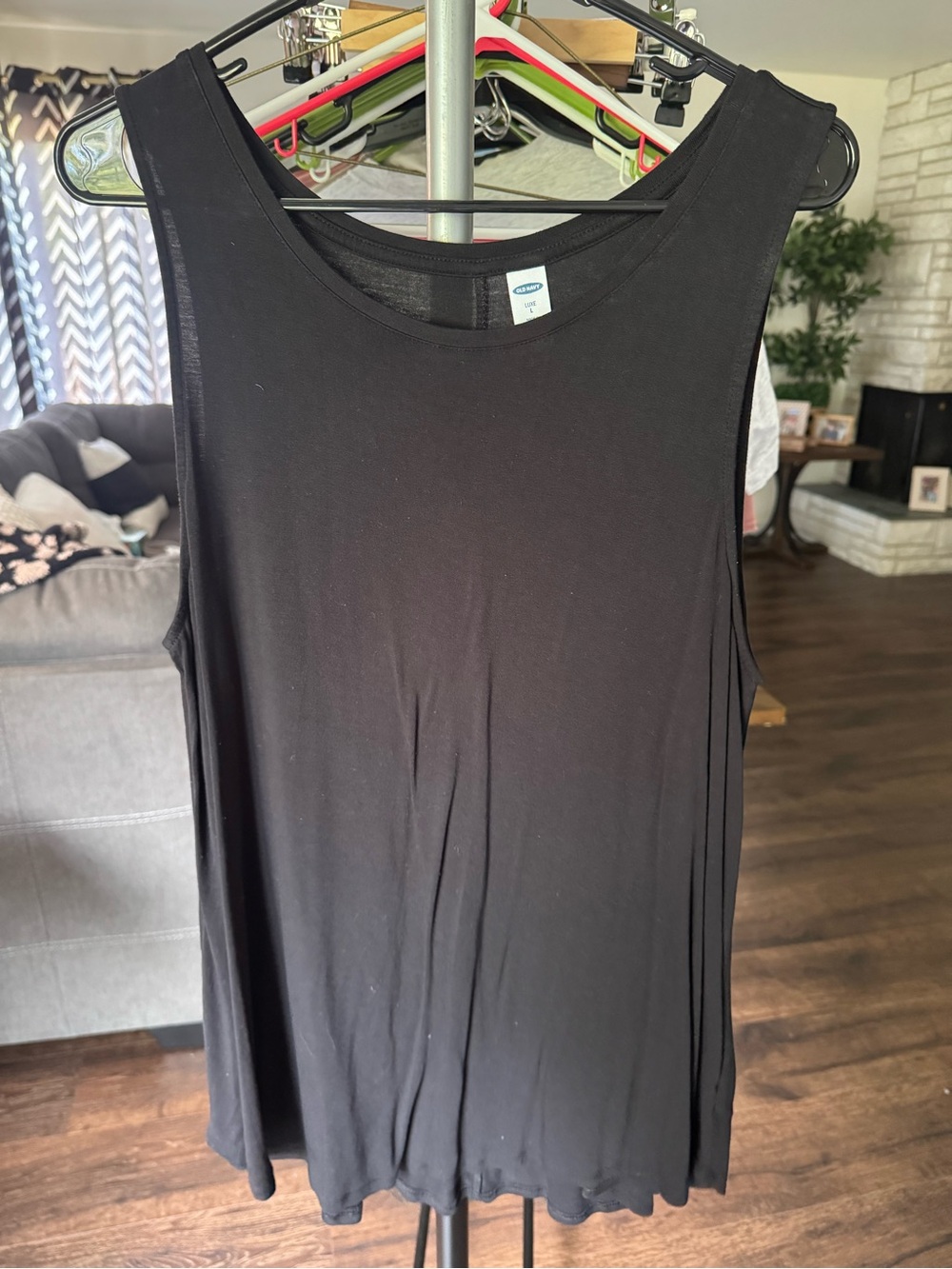 Old Navy Black Sleeveless Tank Top